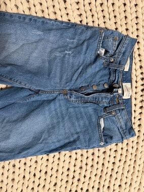 Classic Blue Men's Button-Fly Jeans